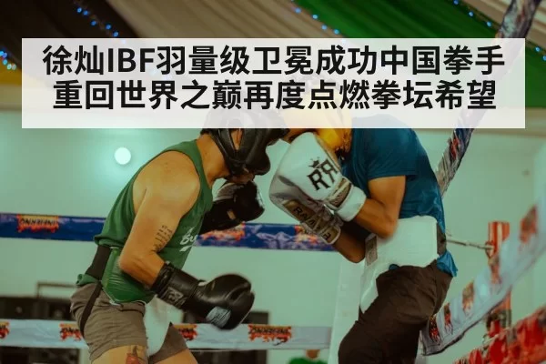 徐灿IBF羽量级卫冕成功中国拳手重回世界之巅再度点燃拳坛希望